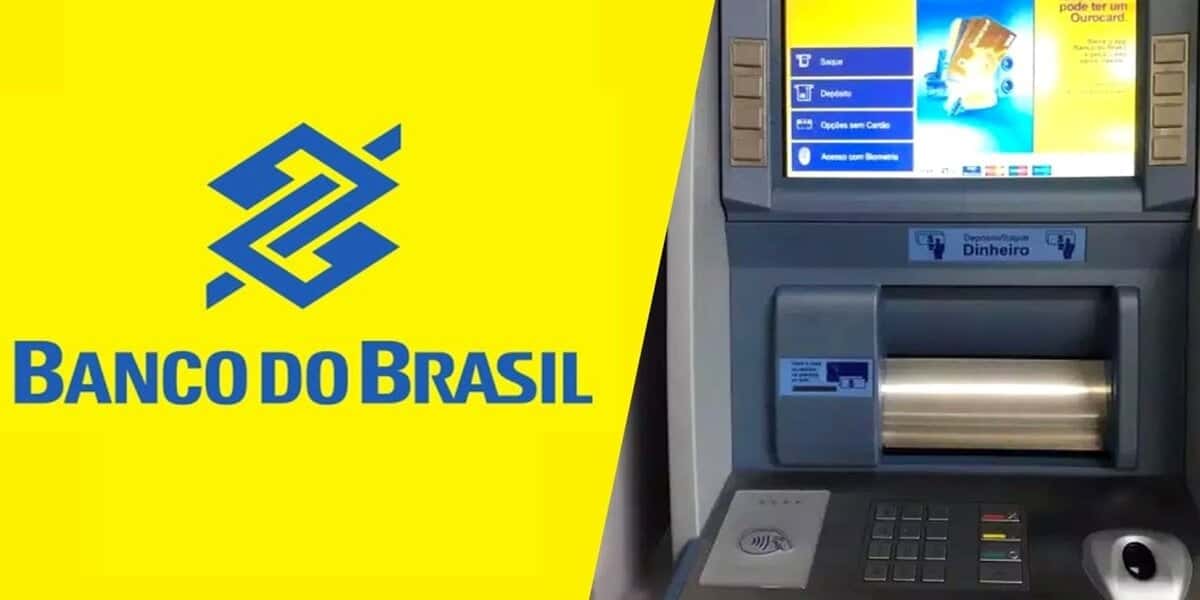 Banco do Brasil emite alertas quanto ao uso do Caixa Eletrônico (Foto Reprodução/Montagem/Tv Foco)