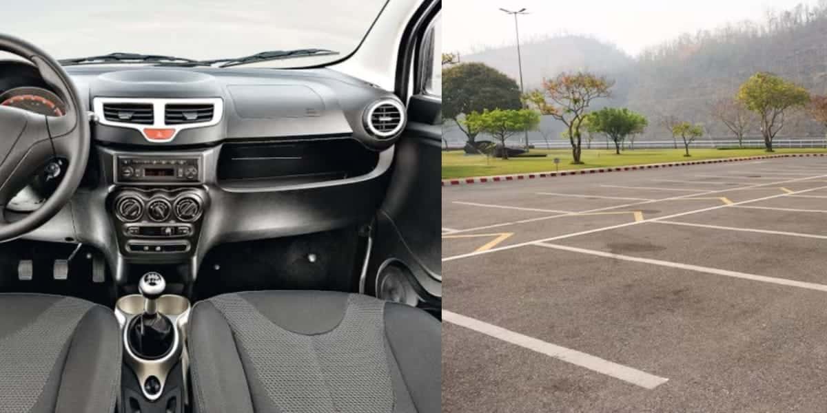 Carro compacto extinto do mercado (Reprodução: Montagem TV Foco)
