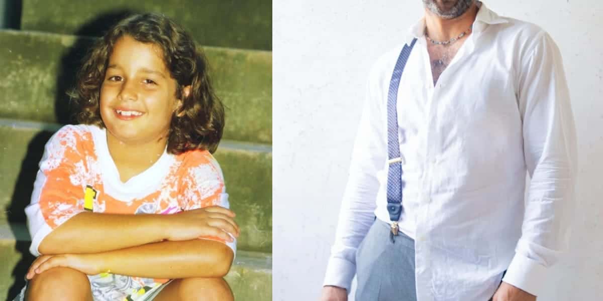 Ator mirim da novela 'A Viagem' (Reprodução: Montagem TV Foco)