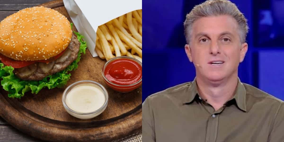 Fast food gigante que Luciano Huck virou dono (Reprodução: Montagem TV Foco)