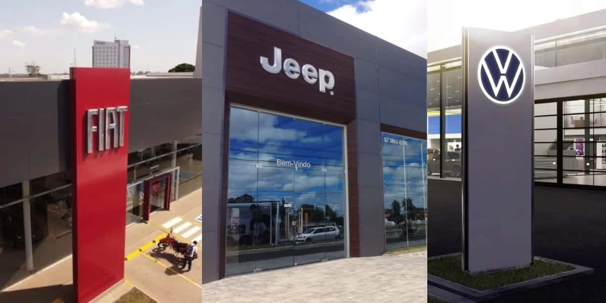 Fiat, Jeep e Volkswagen com SUVs mais baratos (Reprodução: Montagem TV Foco)