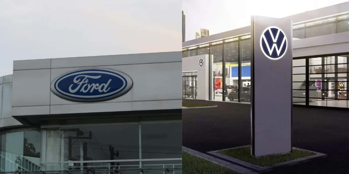 Empresa que Ford e Volks investiram acabou falindo (Reprodução: Montagem TV Foco)