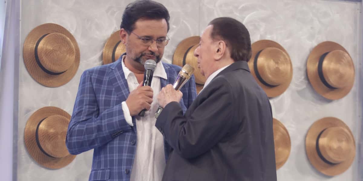 Geraldo Luís participou do "Programa Raul Gil" e disparou audiência (Foto: Rodrigo Belentani/SBT)