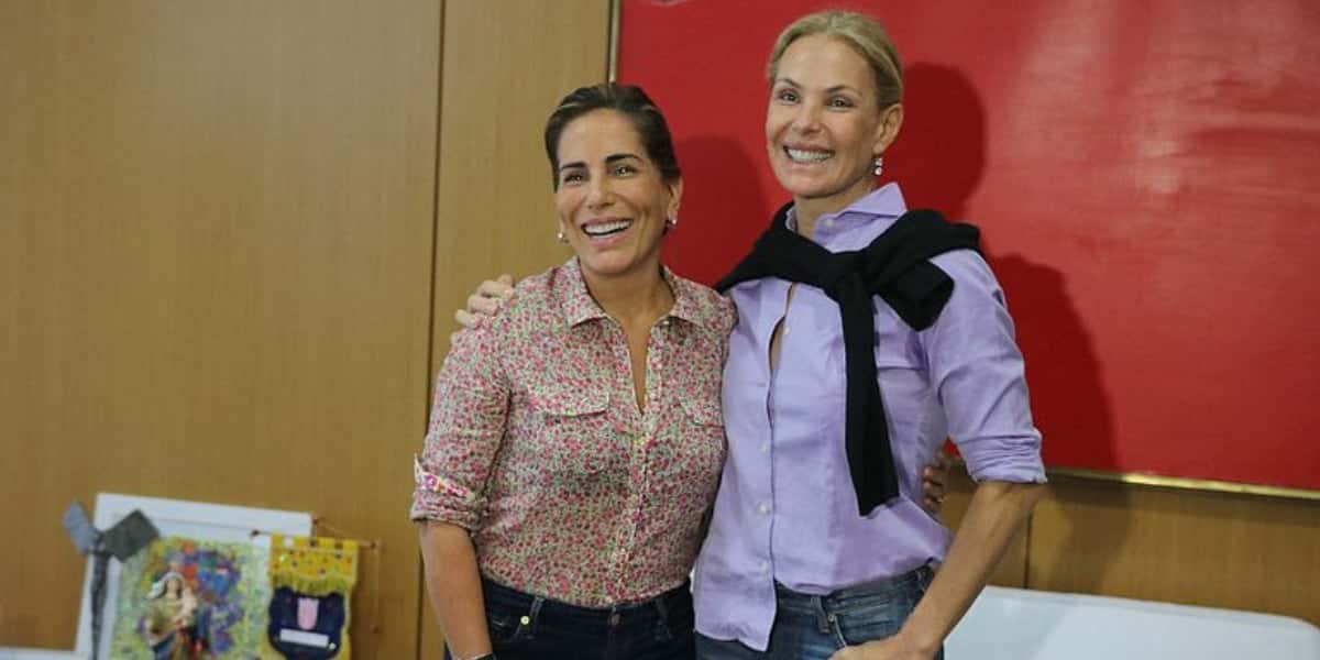 Glória Pires e Carolina Ferraz (Foto: Ronaldo Caldas)