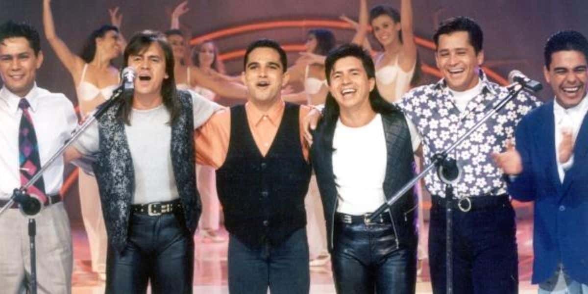 Grupo sertanejo 'Os amigos' formado por diversas celebridades (Reprodução - Internet)
