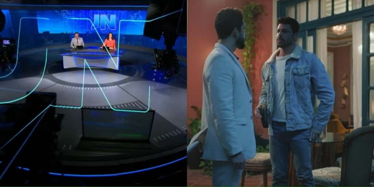 O "Jornal Nacional" não conseguiu bater "Terra e Paixão" na audiência (Foto: Reprodução/TV Globo)