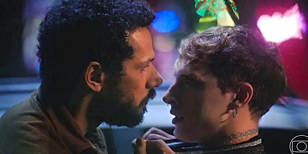 Kelvin e Ramiro em "Terra e Paixão", novela da Globo (Foto Reprodução/Globo)