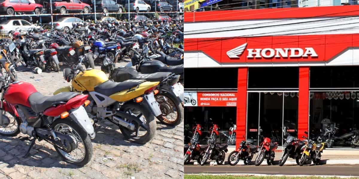 Motos incríveis que foram extintas, duas são da Honda (Reprodução: Montagem TV Foco)