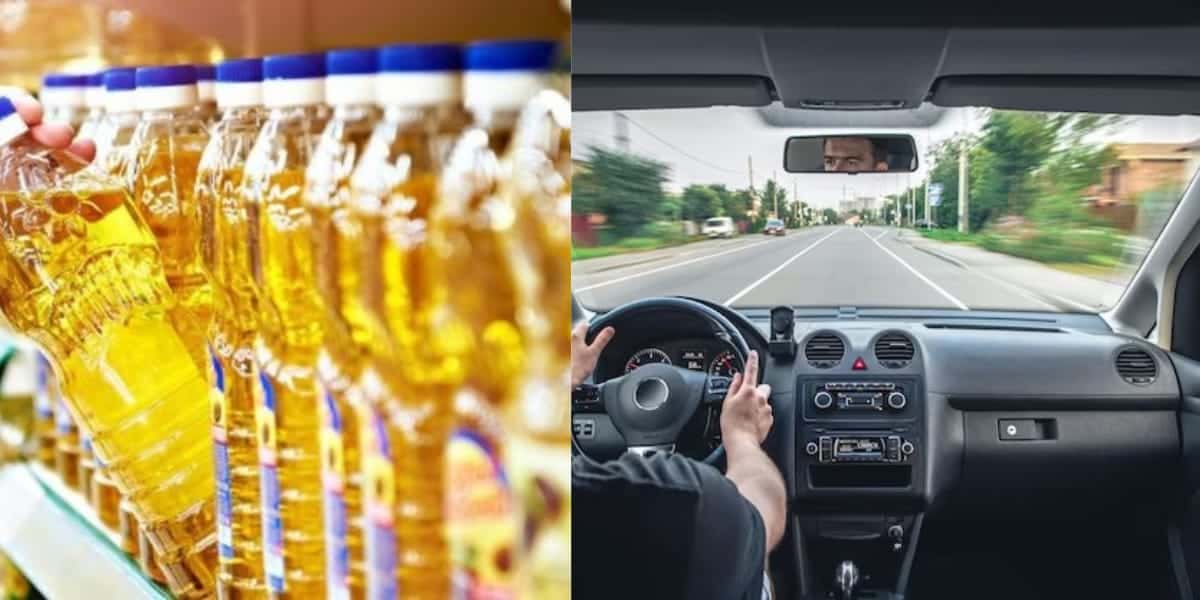 Óleo de cozinha é um truque utilizado pelos motoristas (Reprodução: Montagem TV Foco)