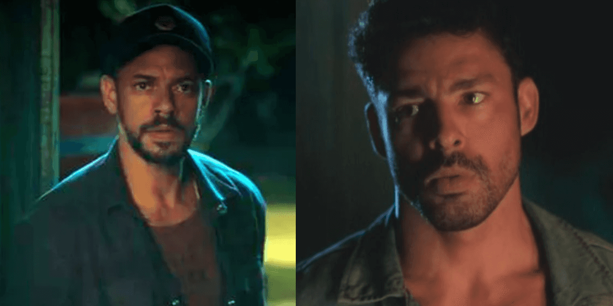Jonatas e Caio vão brigar feio novela Terra e Paixão (Foto: Reprodução/Globo/ Montagem TV Foco)