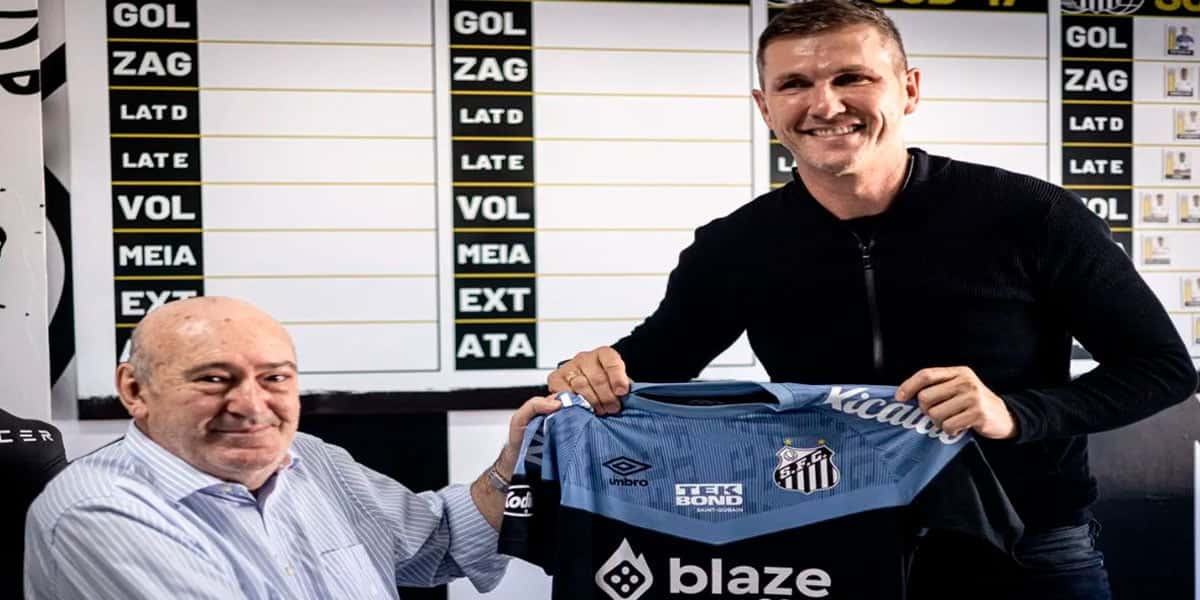 Paulo Turra - (Foto / Reprodução / Twitter Santos FC)