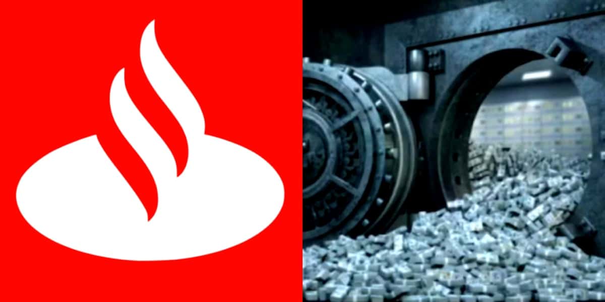 Santander estourou os cofres e comprou bancos (Foto Reprodução/ Montagem/ TV Foco)