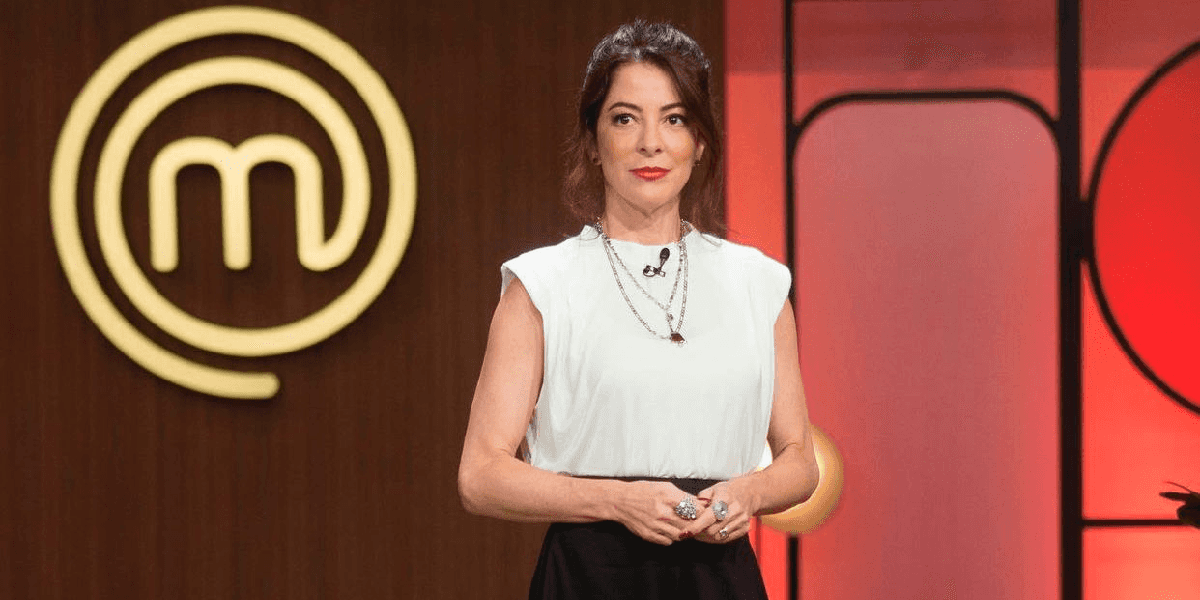Ana Paula Padrão no 'Master Chef' (Foto: Reprodução/ Internet)