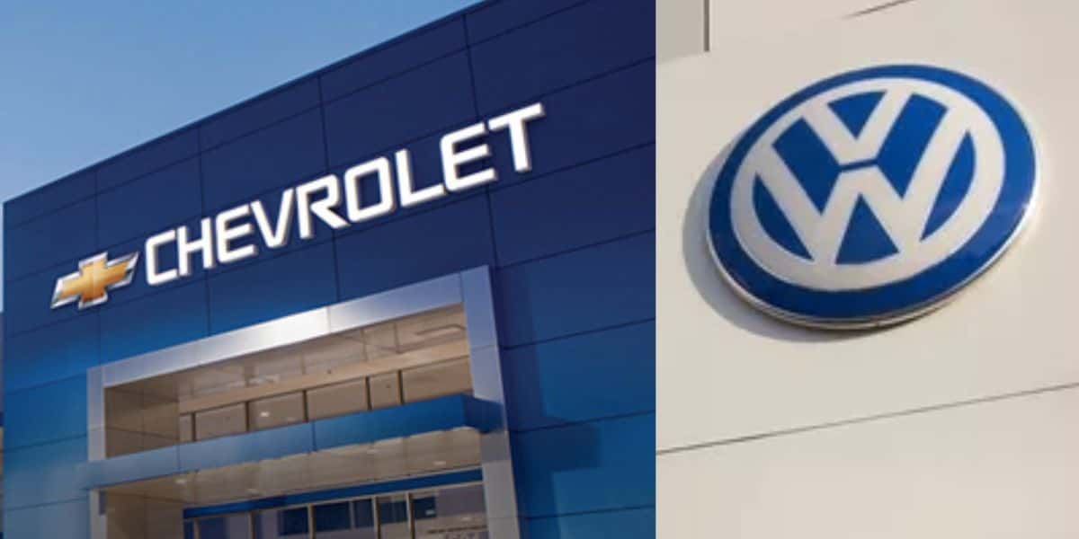 Chevrolet e Volkswagen (Fotos: Reproduções / Internet)