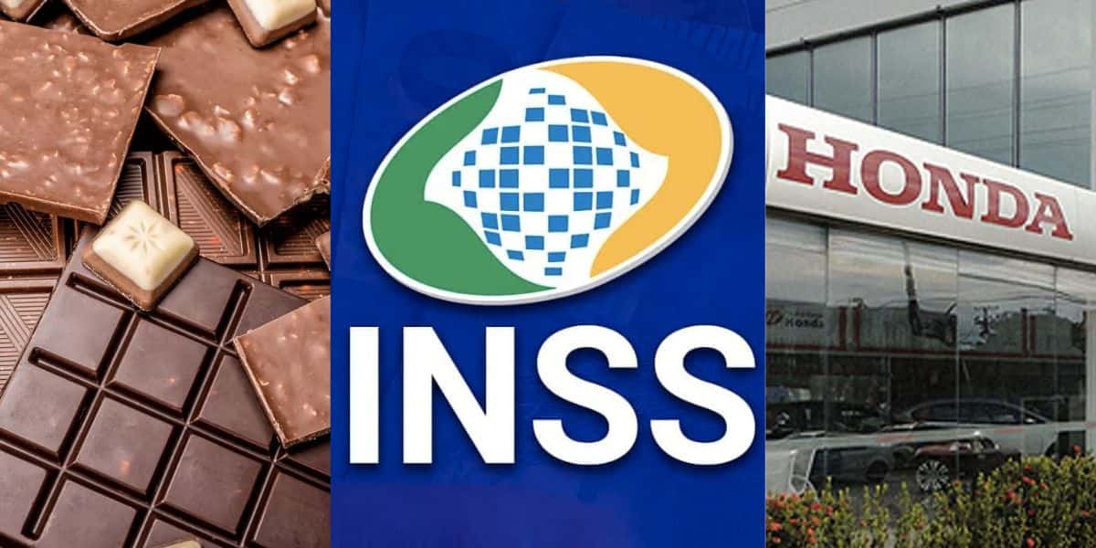 Chocolates - INSS - Empresa Honda (Fotos: Reproduções / Internet)