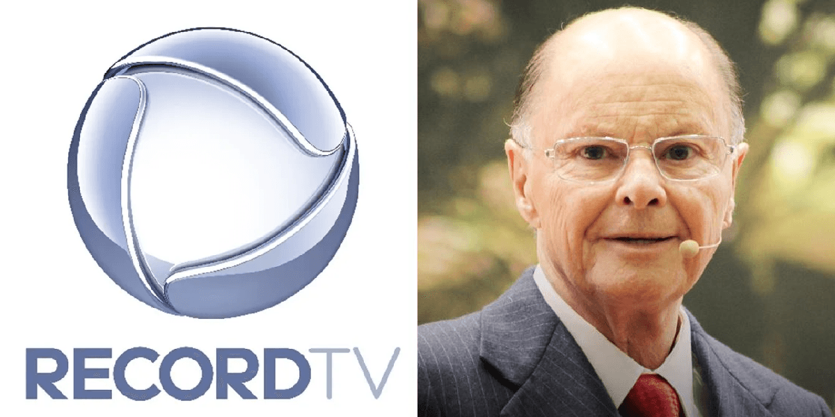 Logo da Record e Edir Macedo (Foto: Reprodução/ Internet)