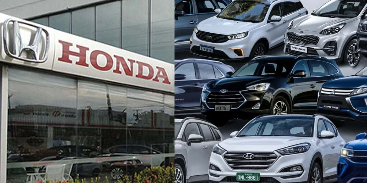 Empresa Honda e carros SUV (Foto: Reproduções / Internet)
