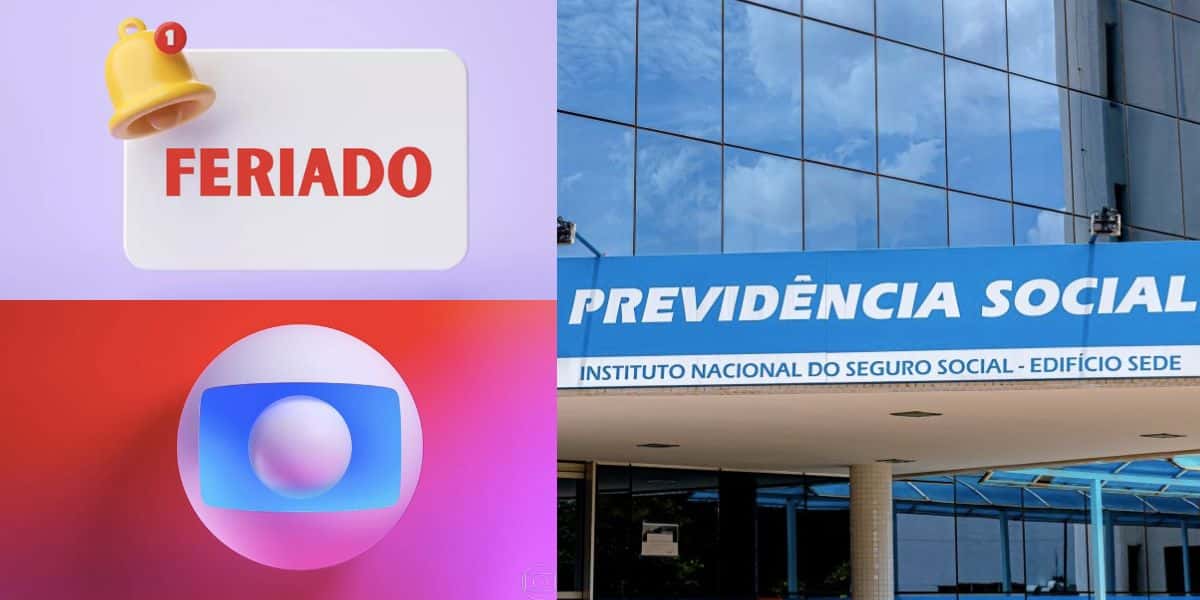 Feriado - Logo da Globo - INSS (Fotos: Reproduções / Internet)