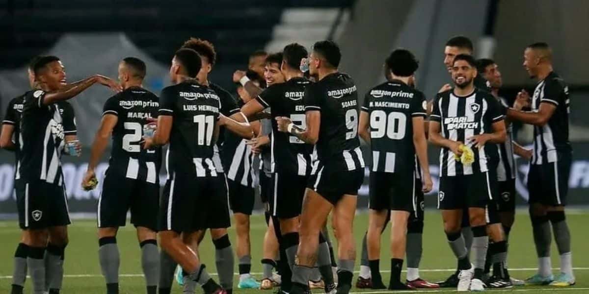 Jogadores do Botafogo (Foto: Reprodução/Internet)