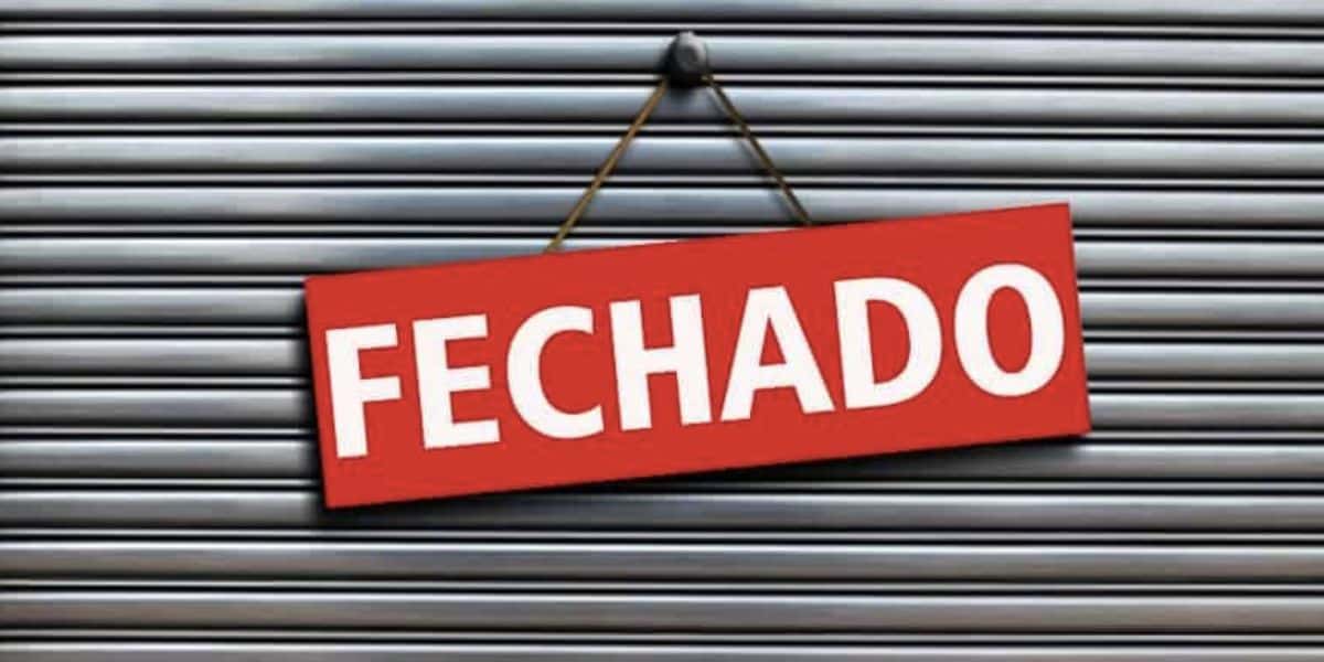 Loja fechada (Foto: Reprodução / Internet)