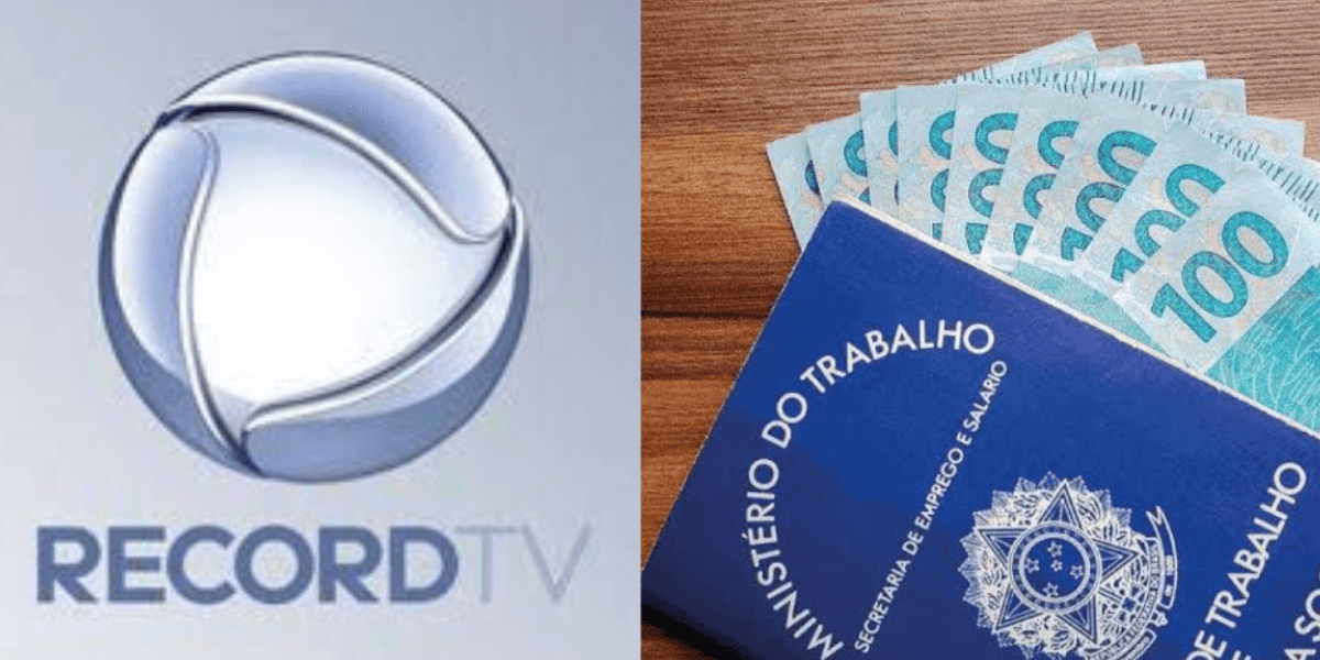 Record anuncia aumento de salário e aposentadoria (Reprodução/Montagem TV Foco)