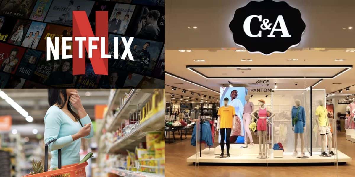Netflix - Mercado - C&A (Fotos: Reproduções / Internet)