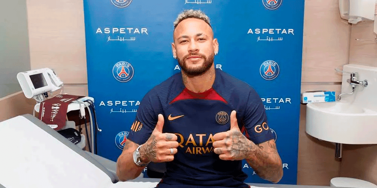 Neymar no PSG (Reprodução - INternet)