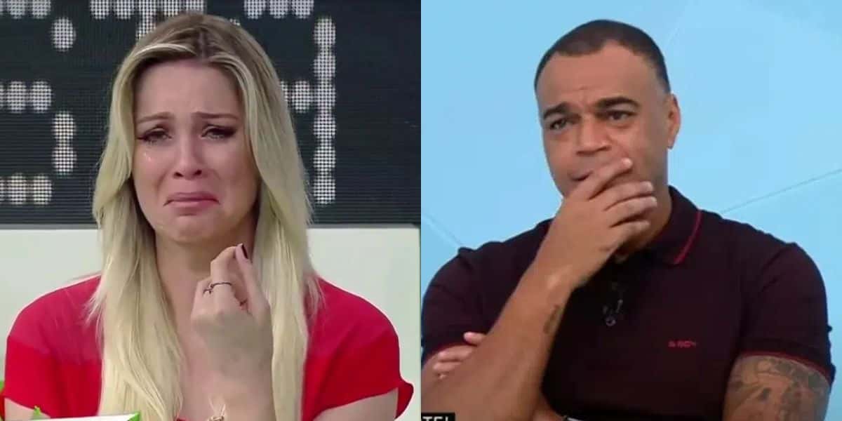 Renata Fan e Denílson (Reprodução - INternet)