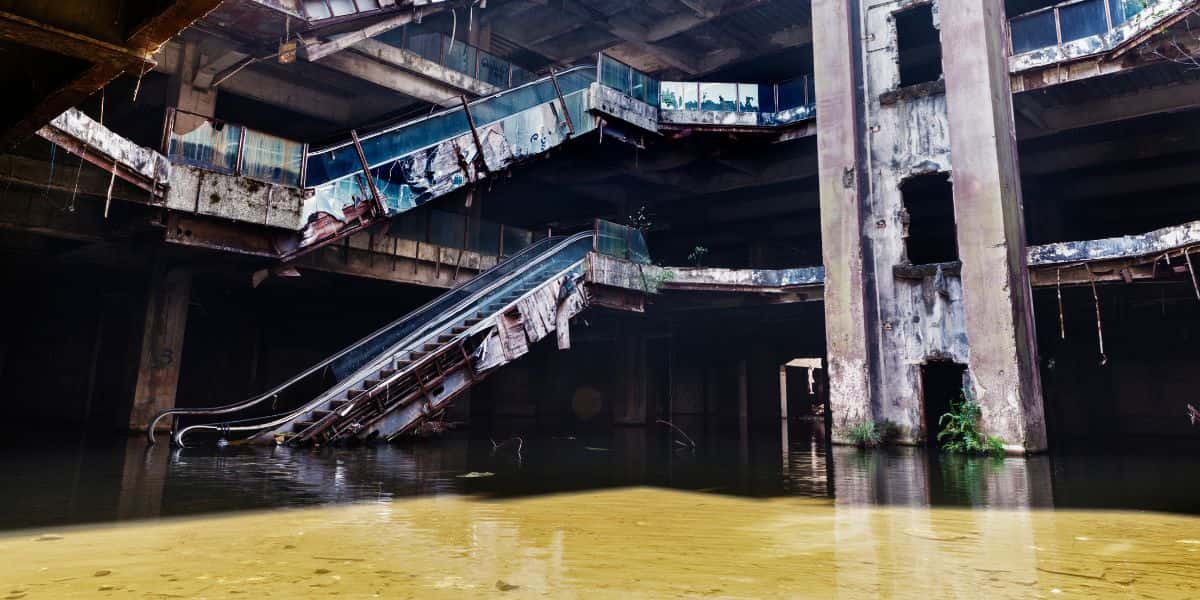 Shoppign Abandonado (Reprodução - Internet)