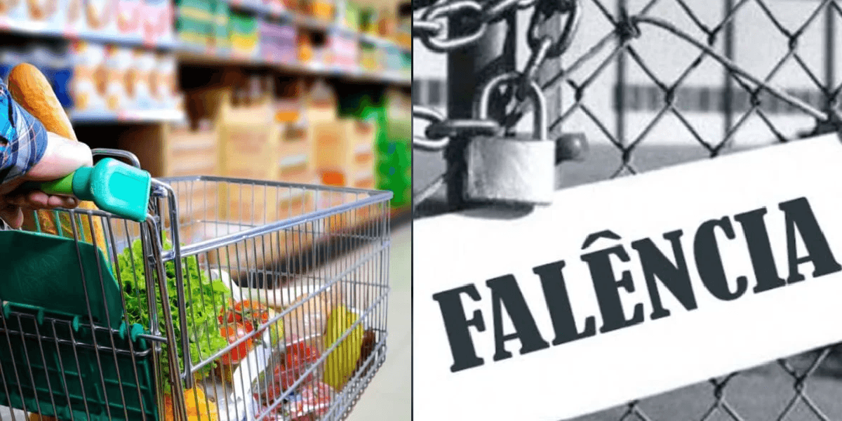 Triste dia em supermercado gigante foi engolida por rival (Foto: Reprodução/ Internet)