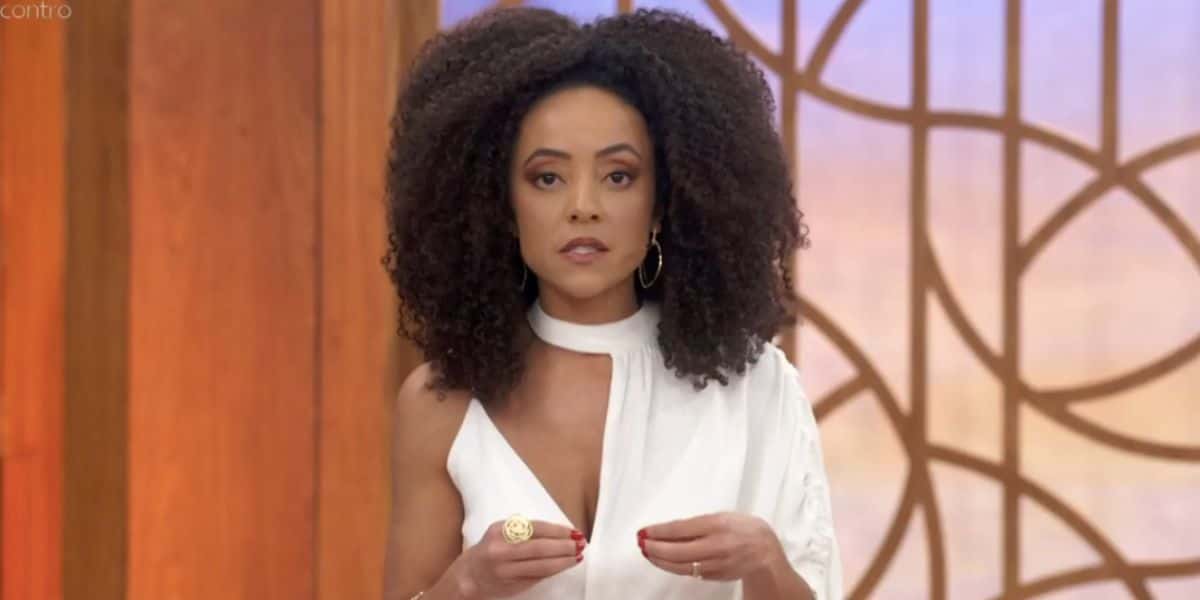 Valéria Almeida no Encontro (Foto: Reprodução / Globo)