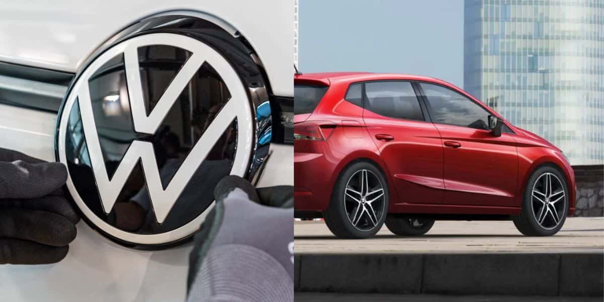 Veículo da Volkwagen e carro atual da SEAT (Reprodução - internet)