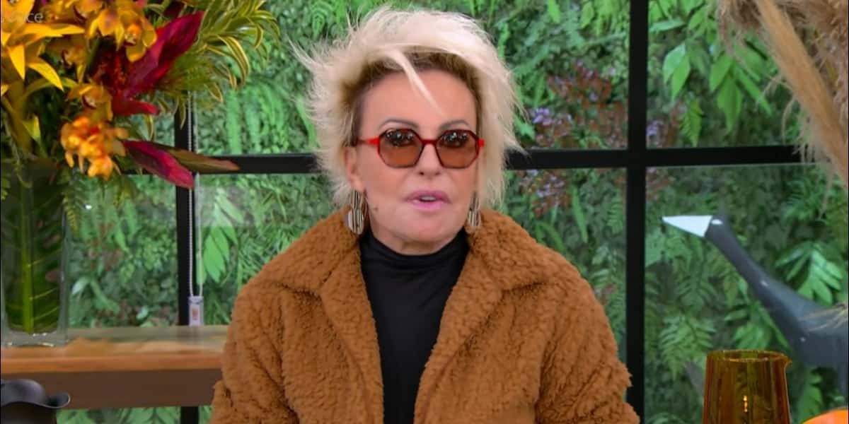 Ana Maria Braga no "Mais Você" (Foto: Reprodução/TV Globo)