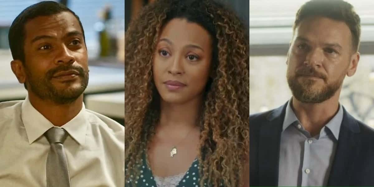 Ben (Samuel de Assis), Sol (Sheron Menezzes) e Theo (Emilio Dantas) terão finais secretos em "Vai na Fé" (Foto: Reprodução/TV Globo)