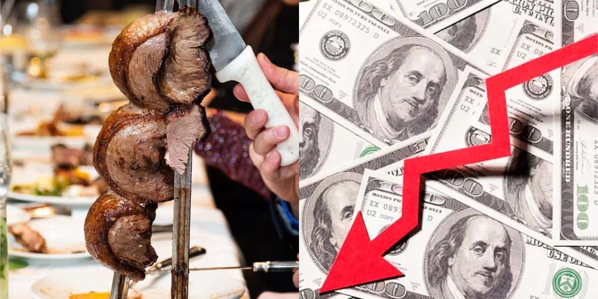 Rede de churrascaria teve falência decretada (Reprodução: Montagem TV Foco)