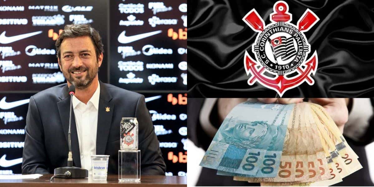 Duílio é o presidente do Corinthians (Foto: Reprodução: Montagem TV Foco)