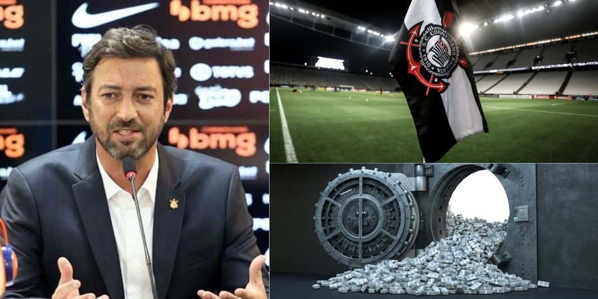 Duílio revira cofres e nome vaza no Corinthians (Reprodução: Montagem TV Foco)