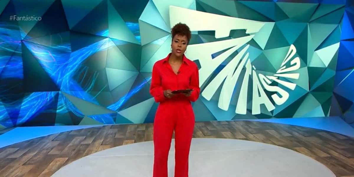 Maju Coutinho garantiu boa audiência com o "Fantástico" (Foto: Reprodução/TV Globo)