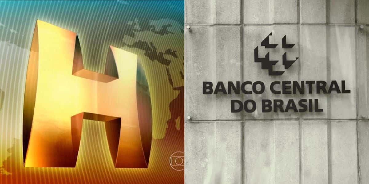 Jornal Hoje e Banco Central. Foto: Reprodução/Internet