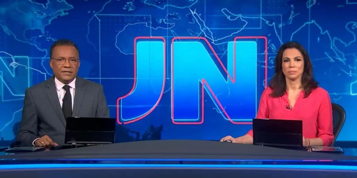 "Jornal Nacional" explodiu em audiência (Foto: Reprodução/TV Globo)