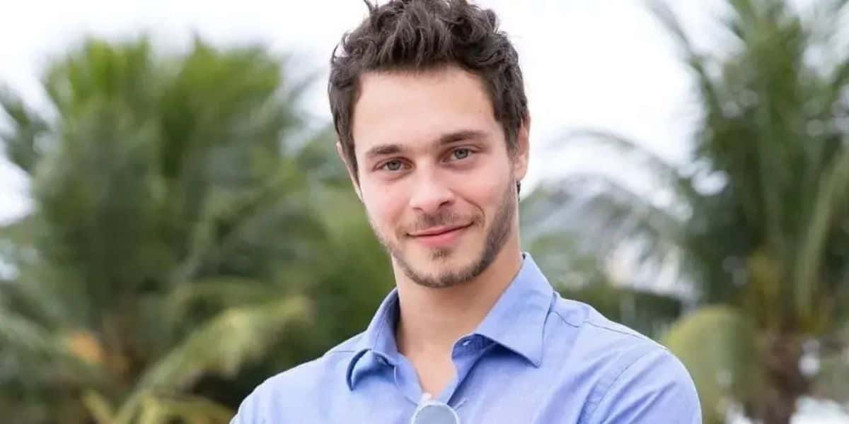 Michael Joelsas como "Francisco" o caçula de Fuzuê. (Foto: Reprodução / TV Globo)