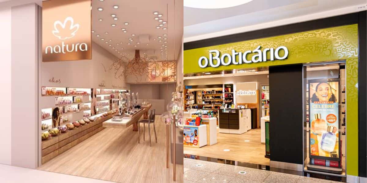 Natura comprou concorrente e aterrorizou Boticário (Reprodução: Montagem TV Foco)