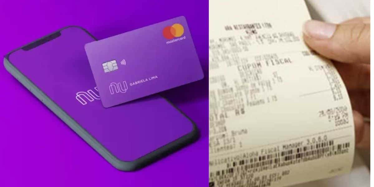 Nubank faz comunicado sobre o CPF na nota (Reprodução: Montagem TV Foco)