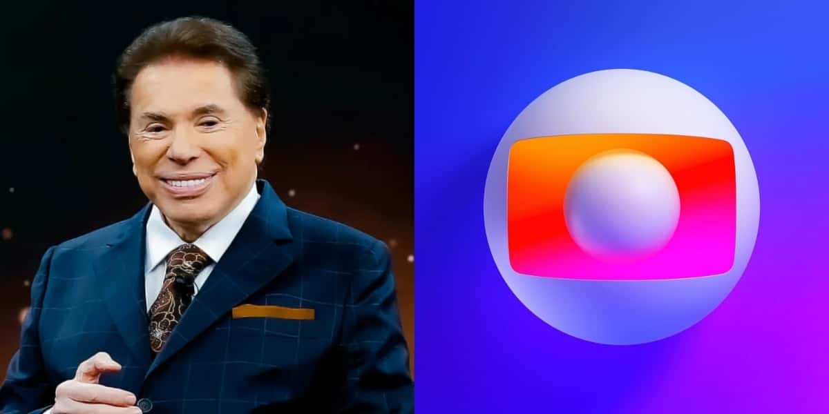 Logo da Globo e Silvio Santos (Fotos: Reproduções / GloboPlay / SBT)