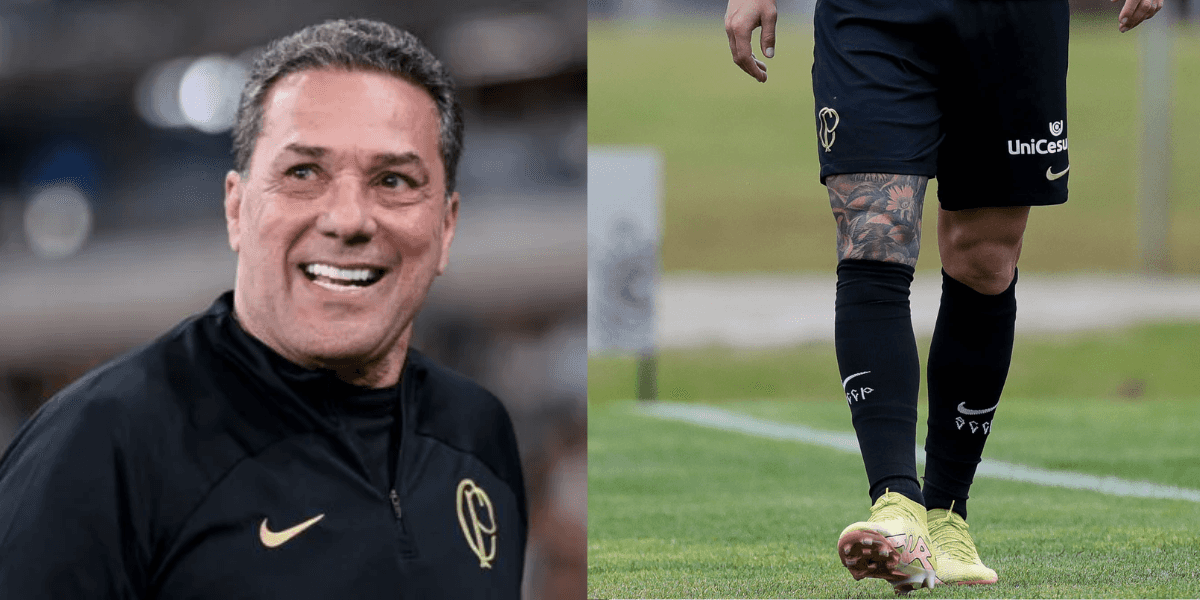 Chegada de reforço ao Corinthians faz com que Luxa comemore (Reprodução/Internet)