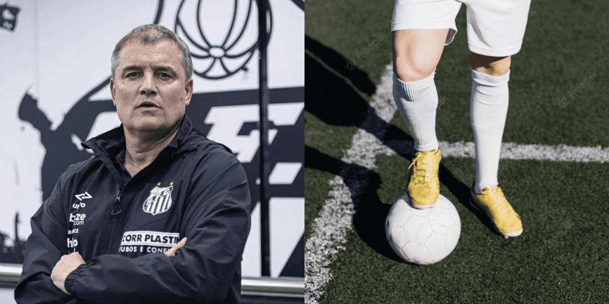 Santos fecha contratação de atacante de peso e Aguirre comemora (Reprodução/Montagem TV Foco)