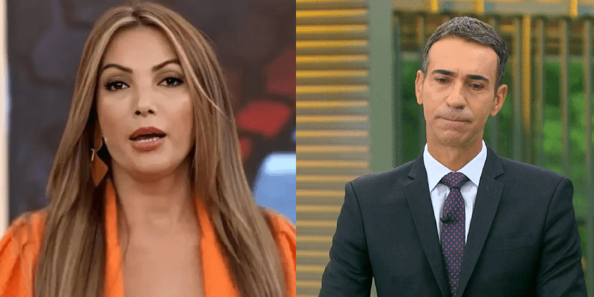 César Tralli e Patrícia Poeta (Foto: Reprodução/ Internet)