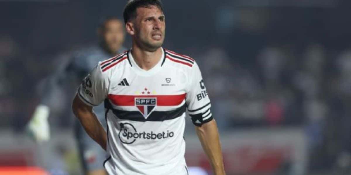Calleri no São Paulo (Reprodução - Internet)