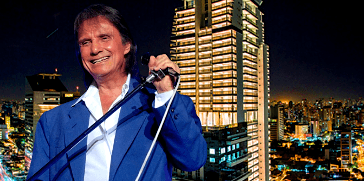 Roberto Carlos, além de ter um talento inquestionável para música, possuí um empreendimento bilionário (Foto Reprodução/Montagem/Tv Foco)