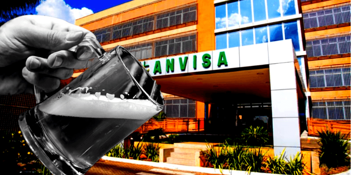 Cerveja acabou sendo banida pela ANVISA após grave denúncia e constatação (Foto Reprodução/Montagem/Tv Foco)